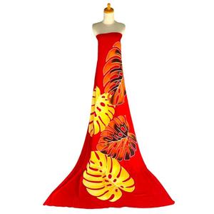 100% rayonne Bali paréo plage sarong peint à la main motifs floraux Bikini maillot de bain une pièce avec de larges sélections de couleurs - Product Image 4