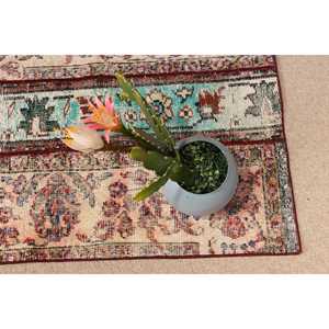 Turkish Small Rug, 2.5x3 ft Vintage Rug, <b>Red</b> <b>Wool</b> Rug - Product Image 5
