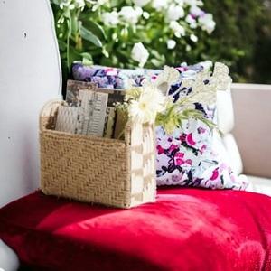 Top Factory Price New Arrival Wonderful Wicker <b>Jute</b> Storage <b>Basket</b> Storage Organizer with Multiple Compartments Storage <b>Basket</b> - Product Image 2