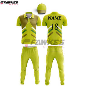2024 dernières conceptions personnalisées meilleur uniforme de Cricket de Sublimation unisexe uniforme de Cricket d'impression sublimée - Product Image 6