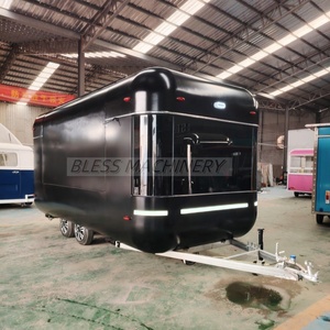 Gerobak Es Krim Retro Model China, Gerobak Jajanan Turki, <span class=keywords><strong>Trailer</strong></span> Truk Makanan dengan Penggorengan, Dijual di AS - Product Image 2