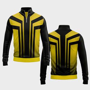 Custom Professional Design Quarter <b>Jacket</b> <b>Men</b> Women Youth Sportswear Quick Dry Team <b>Pullover</b> - Product Image 6