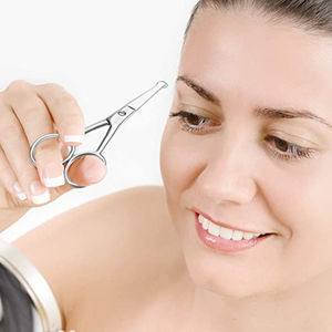 Venta directa de fábrica Nueva edición Tijera facial Punta redonda Cuidado personal Herramientas DE ASEO Mini tijeras y tijeras para unisex - Product Image 6