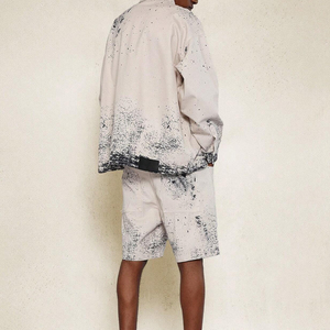 Vente en gros Nouveau short en jean taille haute personnalisé brodé à la mode Short en jean confortable à bas quantité minimale de commande pour hommes à prix bon marché d'usine - Product Image 3