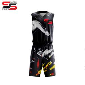Uniforme de baloncesto profesional al mejor precio, material transpirable de alta calidad, diseño de talla grande - Product Image 6