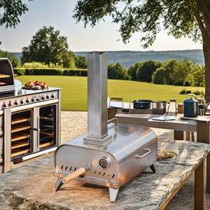 <span class=keywords><strong>Forno</strong></span> per Pizza da Esterno Personalizzabile INBESTCAMP, a Legna ad Alta Temperatura, Stile Italiano, Direttamente dalla Fabbrica - Product Image 1