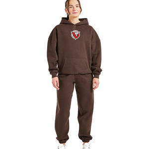 Sudadera y pantalón para mujer, sudaderas con capucha de lana, conjunto de sudaderas informales, chándal para mujer, jerséis, ropa deportiva con capucha, disfraces, chándal - Product Image 1