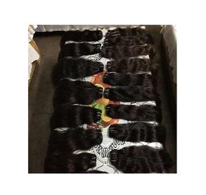 Proveedor de trama de cabello humano real brasileño alineado con cutícula Virgen sin procesar directamente de la India corte de templo para trama Genius - Product Image 5