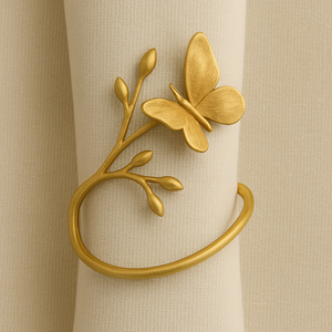 Servilletero de metal con silueta de árbol negro, diseño de naturaleza hecho a mano, soporte rústico moderno para cena elegante, decoración, bodas, vacaciones - Product Image 3