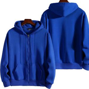 Sudaderas con capucha y cremallera a la moda para mujer/hombre, sudadera bordada de manga larga, ropa deportiva informal sólida para Otoño/Invierno - Product Image 4