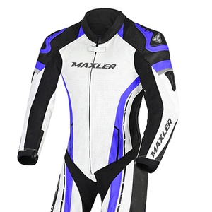 Traje de Motociclismo de Cuero para Hombre, Resistente al Viento e Impermeable, Talla Grande, Ropa Deportiva, Alta Durabilidad, Protección de Nivel 1 CE - Product Image 3