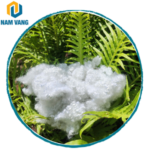 Fibre discontinue de polyester recyclé non siliconé conjugué creux HCNS 15D X 32/64mm meilleur prix certifié ISO, OEKO & GRS - Product Image 5