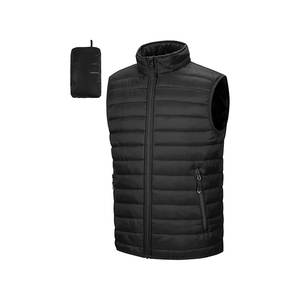 Gilet matelassé à capuche rembourré sans manches à bulles matelassables pour l'hiver - Product Image 1