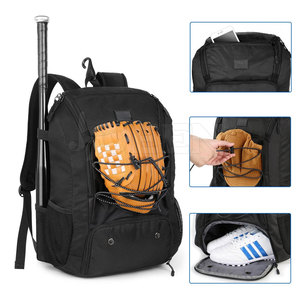 Custom Large Waterproof Tackle Bag TBall Rolling Batting <b>Backpack</b> Softball Baseball Catcher Bag with <b>Wheels</b> - Product Image 3