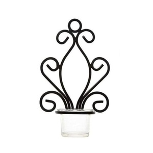 Bougeoir en fer fait à la main en métal de qualité supérieure tenture murale décoration de la maison éclairage scones muraux pour une utilisation intérieure et extérieure - Product Image 2