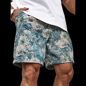 Shorts de plage d'entraînement Premium pour femmes 2-en-1 Séchage rapide Respirant Confortable Imprimé Écologique High Street Style-Vente en gros - Product Image 1