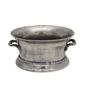 Nouvelle arrivée Refroidisseur de vin et refroidisseur de champagne en aluminium coulé Seau à glace et récipient à boissons en métal massif - Product Image 4