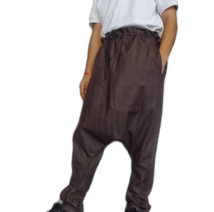 Pantalones Deportivos de Hombre Transpirables, Personalizados, de Gran Venta, con Entrepierna Caída, Cintura Elástica de Poliéster, Diseño 2 en 1, Largos, para Invierno - Product Image 4