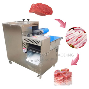 Mô hình cuối thịt xông khói tự động <span class=keywords><strong>Slicer</strong></span> Máy cắt thịt tự động tươi thứ hai dicing Máy chế biến thịt doanh nghiệp - Product Image 1