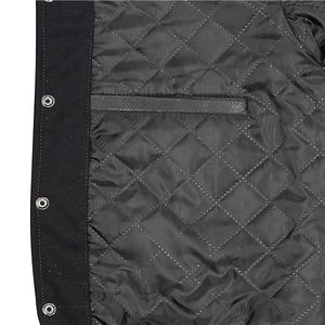 แจ็คเก็ตเบสบอลคุณภาพสูง ออกแบบเองได้ตามสั่ง ขายส่ง เสื้อผ้ากีฬาลำลองแบบกำหนดเอง แจ็คเก็ตวาร์ซิตี้สำหรับผู้ชาย - Product Image 6