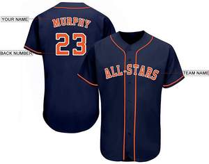 Camiseta de béisbol y sóftbol para hombre personalizada OEM transpirable diseño de moda sublimación personalizada en blanco ropa de softbol personalizada - Product Image 3