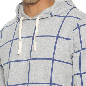 Nouvel Arrivage Survêtement Homme 100% Coton Uni Séchage Rapide Respirant Coupe-Vent Streetwear Design Professionnel Logo Personnalisé à Capuche - Product Image 5