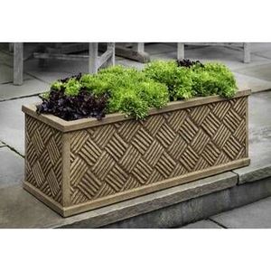 Cajas de macetas de hierro de alta eficiencia de estilo minimalista elegante al por mayor macetas de metal galvanizado personalizadas para uso en el suelo - Product Image 4