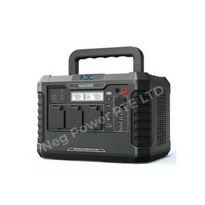 Estación de energía portátil de 2200W Panel solar de carga rápida NEG Master Camping Backup Pure Sine Wave MPPT Tipo C para emergencias - Product Image 1