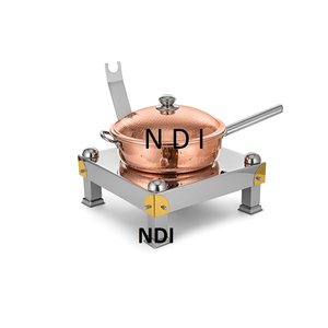 Gran oferta, calentador de alimentos con diseño en relieve, plato de frotamiento para Buffet, servicio de catering para banquetes de Hotel, equipo de comida, plato de frotamiento de cobre - Product Image 6