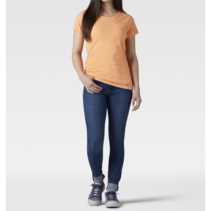 Wholesale Customizable Women's Cotton T-Shirts Short Sleeves Casual Wear with Custom Embroidery Logo Blank Design Solid Patterns - Product Image 1