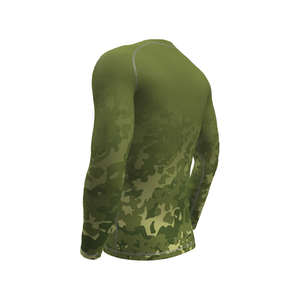 เสื้อตกปลาผ้าโพลีเอสเตอร์สำหรับเล่นกีฬาแขนยาวผ้าแห้งเร็วงานตามสั่ง OEM - Product Image 5