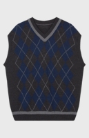 Gilet pull tricoté personnalisé pour homme, en mélange de laine et de cachemire, avec fermeture éclair, anti-plis, à capuche, col en V côtelé et manches classiques, collection automne