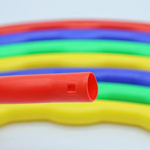 Cerceau en plastique haut de gamme de haute qualité pour enfants, anneau hula de fitness, vente en gros de jouets d'extérieur en mousse arc-en-ciel pondérée, fournisseur en vrac, exportation - Product Image 2