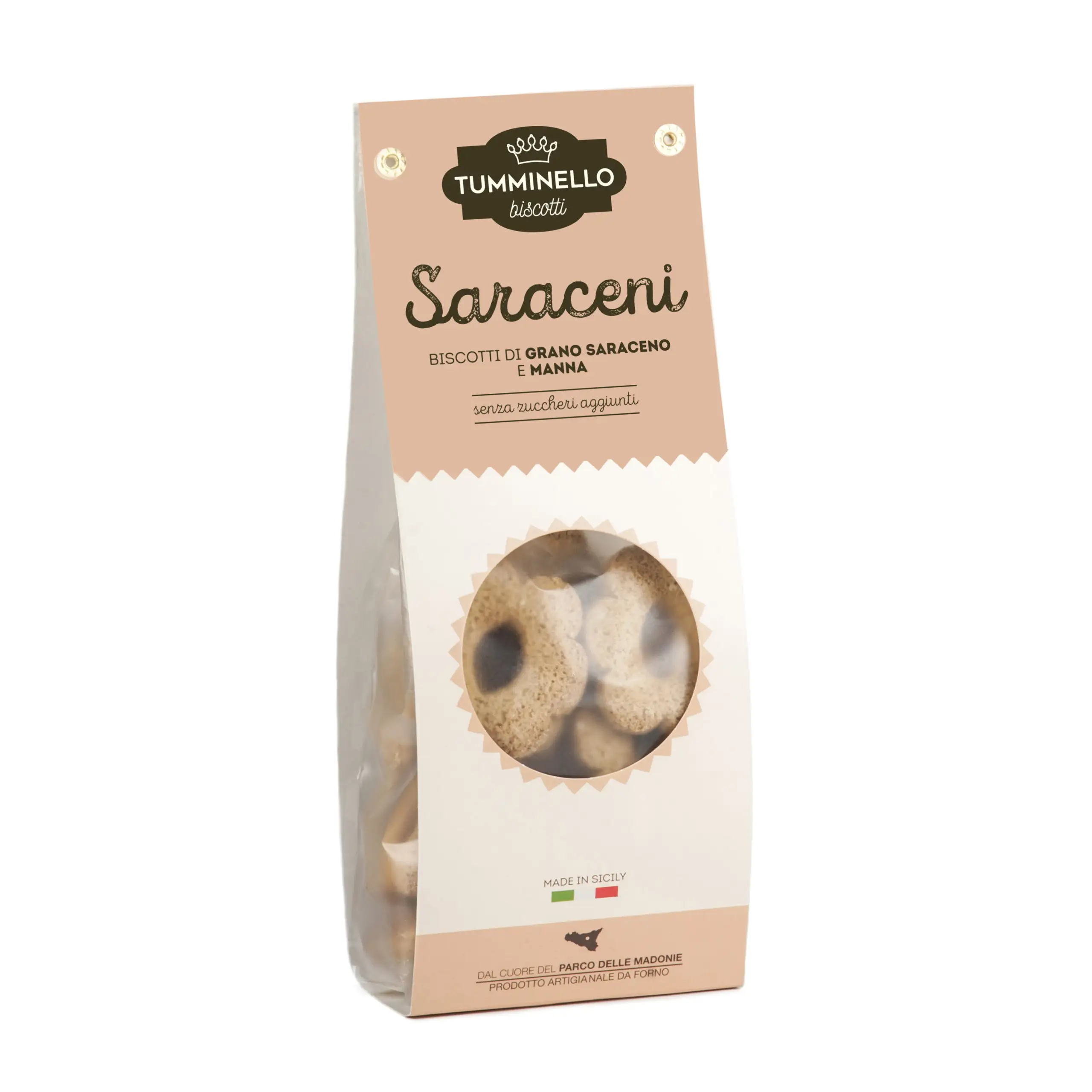 Made in Italy Biscuits 300g No Preservaties No Palm Oil No Colouring Agents Handcrafted Saracen grains Saraceni