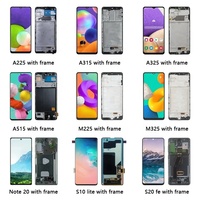 Écrans LCD pour téléphones mobiles Samsung S8 S9 S10 Plus Note 10 Plus
