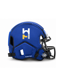 Royal Blue Color American Football Guardian Cap 2.0 with Custom Logo Lightweight Padded 7on7 Helmet <b>Cover</b> for Youth and Adult - Product Image 1