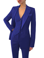 Blazers de Costume Professionnels en Velours Tricoté Respirant à Manches Longues et Bouton Unique de Couleur Unie pour Femmes – Vente en Gros