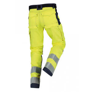 <b>High</b> Quality Hi <b>Vis</b> Reflective <b>Trousers</b> Custom Logo Printed Men's Workwear Polyester Material Factory Direct Wholesale - Product Image 4