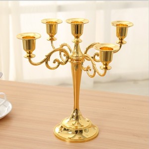 Candelabro de latón de la mejor calidad, soporte de vela de tamaño personalizado, precio barato, hecho a mano con una sola pieza, artesanía natural, 100% - Product Image 4
