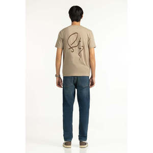 Regular Fit 100% Cotton Jersey T-Shirt 300gsm Acid Wash Embossed Graphic <b>Print</b> Eco-Friendly O-Neck OEM ODM Manufacturer Supplier - Product Image 5