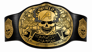 Custom Leather Championship <b>Belt</b> Heavyweight <b>Wrestling</b> <b>Belt</b> Metal Plate Sports Award <b>Belt</b> for Adult - Product Image 3