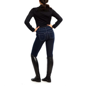 Nuevas llegadas Conjuntos de equitación Ecuestre para mujer con estampado liso en blanco OEM Alta fabricación Nuevo diseño 2024 Conjuntos de equitación para mujer - Product Image 2