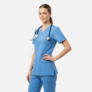 Conjunto de Uniformes Médicos Profesionales para Enfermeras, Ajuste Cómodo, Directo de Fábrica - Product Image 2