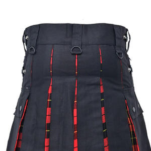 Venta al por mayor de buena calidad al mejor precio de las señoras kilt de cuero en MOQ bajo superventas cómodo de longitud regular Kilts de cuero - Product Image 5