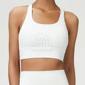 Conjunto de Yoga para mujer de diseño personalizado, reversible, sólido, de talla grande, de secado rápido, transpirable, ecológico, de alta calidad, 2 piezas, precio al por mayor - Product Image 6