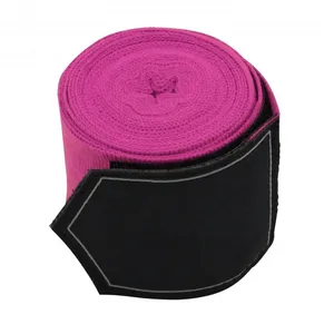 Nouveauté : Bandes de maintien pour les mains en coton respirant et écologique, imprimées sur mesure, unisexes, pour la boxe et les arts martiaux, avec support élastique pour le poignet et logo personnalisé - Product Image 1