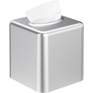 Boîte à mouchoirs en métal doré brillant de luxe pour l'hôtellerie et la maison, porte-mouchoirs décoratif pour hôtel, restaurant et salle de bain - Product Image 3