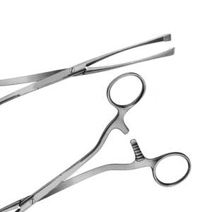 Forceps péritonéens, forceps d'hystérectomie, forceps Baby-Mikulicz, manuel, acier inoxydable, haute qualité - Product Image 5