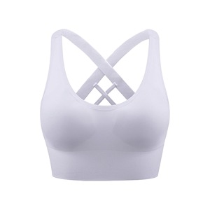 Grande taille séchage rapide Yoga débardeur soutiens-gorge de sport pour femmes actives dames Push up course Gym entraînement Fitness femmes Yoga sport soutien-gorge - Product Image 1