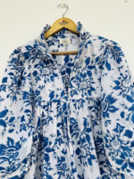 Robe longue en coton grande taille pour femme, style vintage, avec dentelle, imprimé floral, taille naturelle, lavable, idéale pour les mariages, collection printemps-été